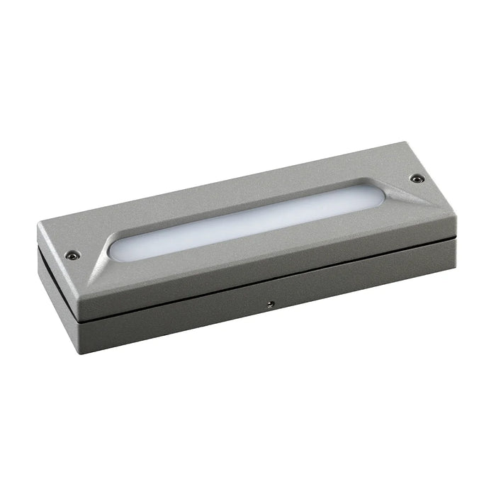 elevenpast step light Matt Grey LED Outdoor Step Light L-LED-1483/SL