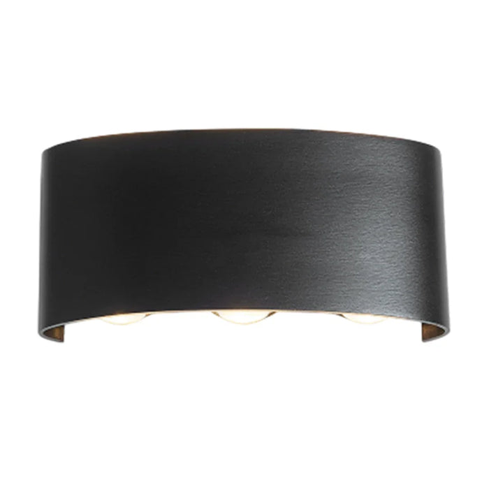elevenpast wall light 6 Bulb Nesting Beam LED Wall Lights - 4 Sizes L247 BLACK 6007226075045