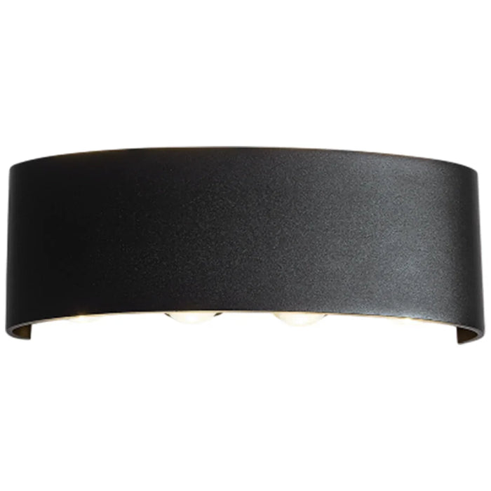 elevenpast wall light 8 Bulb Nesting Beam LED Wall Lights - 4 Sizes L248 BLACK 6007226075052