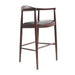 elevenpast Bar stool Replica Hans Wegner Bar Stool Walnut L34 -1319330