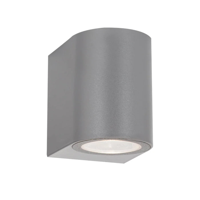 elevenpast Down Facing Outdoor/Bathroom Wall Light - Grey L365 GREY 6007226080254