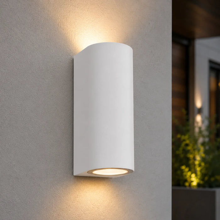 elevenpast Wall Light Up and Down Facing Tall Wall light - White L366 WHITE 6007226080261