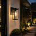 Redford Outdoor Lantern Light with Clear Glass 