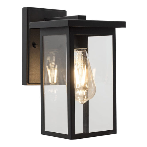 elevenpast Outdoor Light Redford Outdoor Lantern Light with Clear Glass L534 BLACK 6007226080919