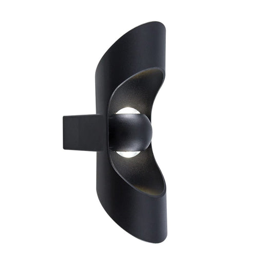 elevenpast Outdoor Light Crescent Aluminium Outdoor Wall Light Black L546 BLACK 6007226083330