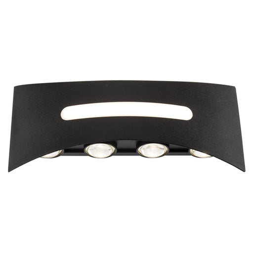 elevenpast Wall light Small Up and Down Facing Aluminium Wall Light | Small or Medium L563 BLACK 6007226083675