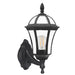elevenpast Outdoor Light Victor Outdoor Wall Light Black L568 BLACK