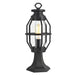 elevenpast Outdoor Light Cooper Wall Pillar Lantern Light L572 BLACK 6007226084948