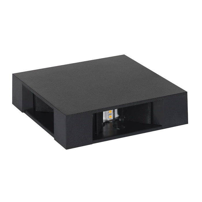 elevenpast LED wall light Quad Beam 4 Way LED Wall Light - Adjustable Beam L618 BLACK 6007226088977