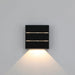 elevenpast LED wall light Mini Apex Square LED Wall Light - Adjustable Beam L619 BLACK 6007226088984