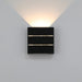 elevenpast LED wall light Mini Apex Square LED Wall Light - Adjustable Beam L619 BLACK 6007226088984