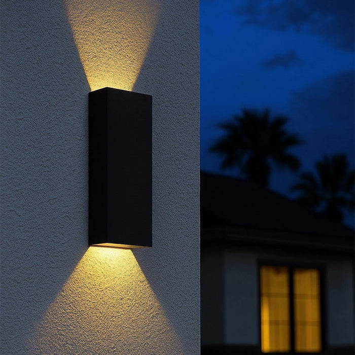 elevenpast LED wall light Shapiro Up and Down LED Wall Light - Black L620 BLACK 6007226088991
