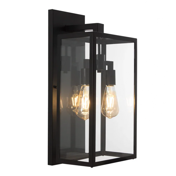 elevenpast Wall Light Atrium Outdoor Wall Lantern – Black L626 BLACK 6007226089363