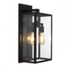 elevenpast Wall Light Atrium Outdoor Wall Lantern – Black L626 BLACK 6007226089363