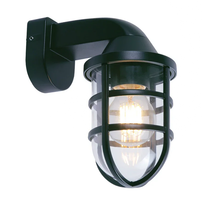 elevenpast Wall Light Harbor Guard Outdoor Wall Light – Black L631 BLACK 6007226090819