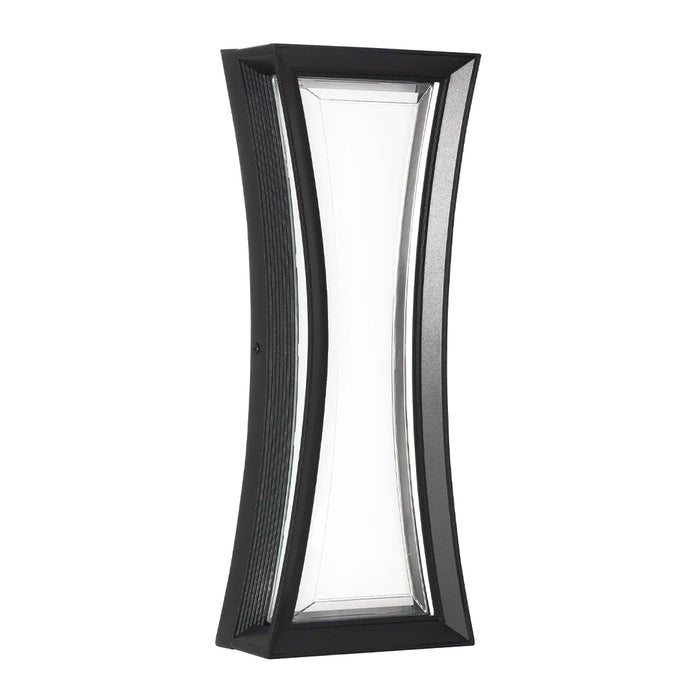 elevenpast LED wall light Apex LED Outdoor Wall Light - Black L639 BLACK 6007226090987