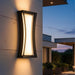 elevenpast LED wall light Apex LED Outdoor Wall Light - Black L639 BLACK 6007226090987