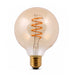 elevenpast LED Bulbs G95 Twisted LED Filament Amber - Dimmable LA2.09510