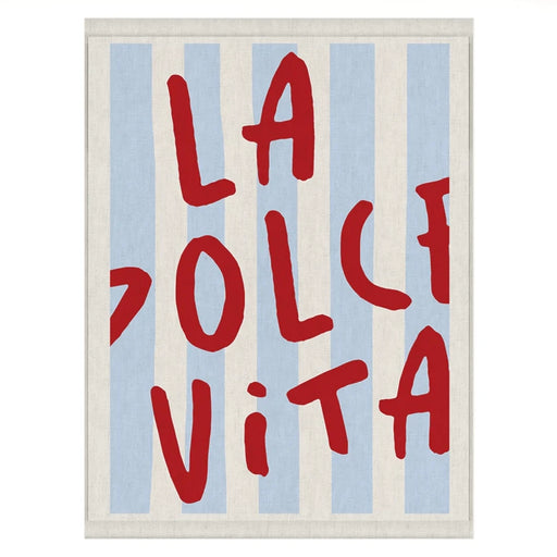 Cara Saven wall hangining A0 Cara Saven La dolce Vita Wall - Hanging in 2 Sizes LadolceWallHangingA0
