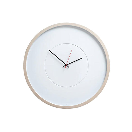 elevenpast Clocks White Large Deep Frame Round Clock | Six Colours LARGEDEEPDRAMEROUNDCLOCKW