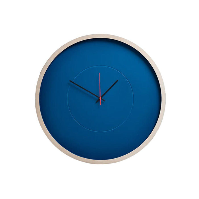 elevenpast Clocks Midnight Blue Large Deep Frame Round Clock | Six Colours LARGEDEEPFRAMEROUNDCLOCKMB