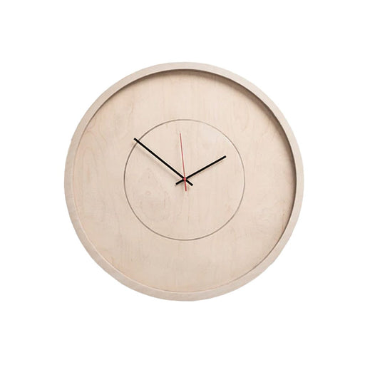 elevenpast Clocks Natural Large Deep Frame Round Clock | Six Colours LARGEDEEPFRAMEROUNDCLOCKN