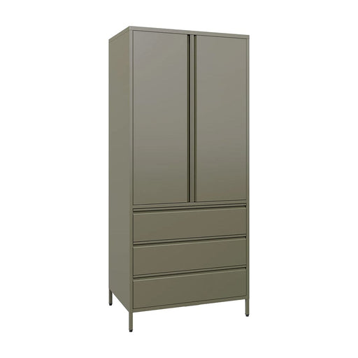 elevenpast Storage Cabinets & Lockers Moss Bon Bon Double Locker Moss | White LD03DL_MG