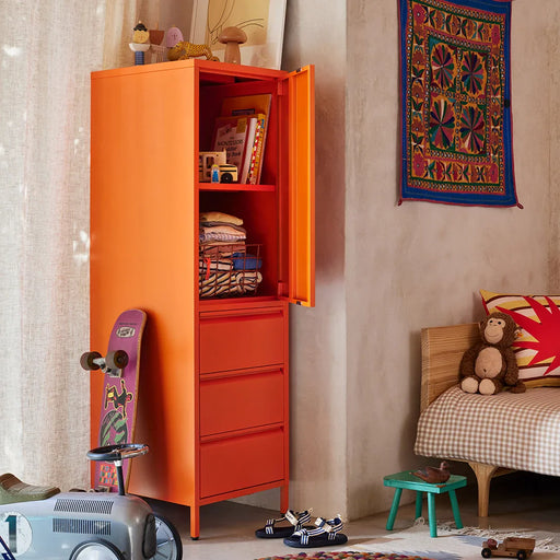 elevenpast chest Soda Pop Orange Popstrukt Bon Bon Shawty Locker - Soda Pop Orange LD03SL_SPO