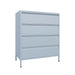 elevenpast draw Salt Blue Bon Bon Chest Of Drawers Grey | White | Moss | Blue LD04_PWBL
