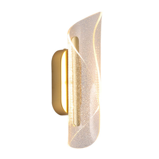 elevenpast Wall Light Swirl LED Wall Light Gold LED-2386