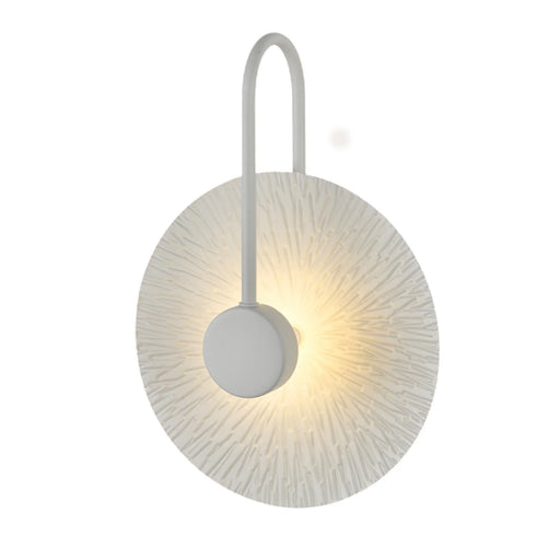 elevenpast Wall Light Gold Round Leaf Disc LED Wall Light – Gold | White LED-654/GD
