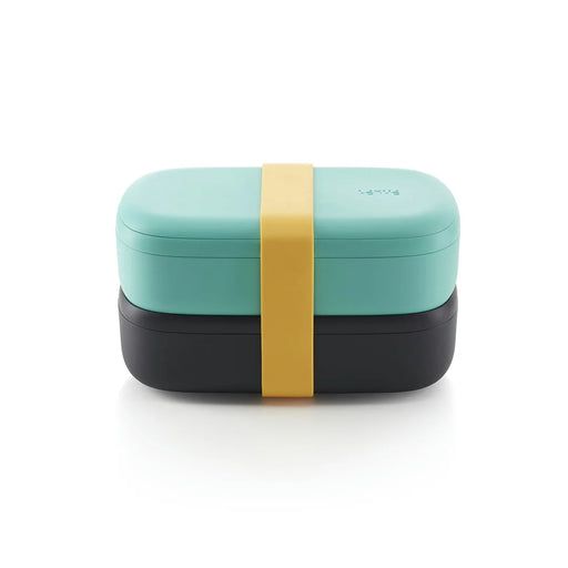 elevenpast food containers Green Lékué To Go Double Lunchbox 8710755885167