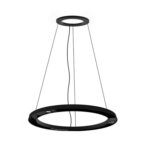 elevenpast Pendant Small Loop LED Pendant Light Black LF304719EDTB