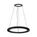 elevenpast Pendant Small Loop LED Pendant Light Black LF304719EDTB