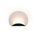 elevenpast Pendant Cures Round Wall Light Coffee and White LF416011ACW