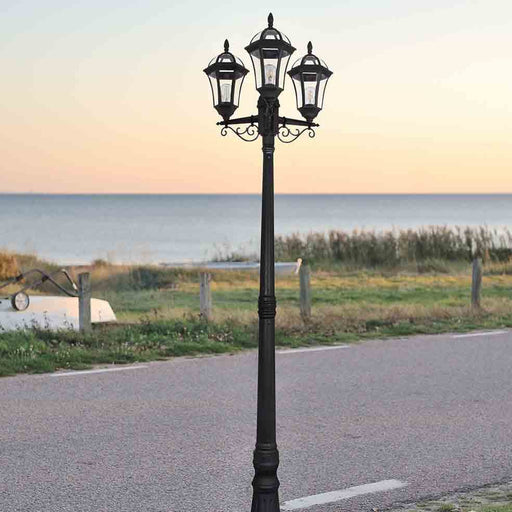 elevenpast Outdoor Light Victoria Outdoor Light Black LFL037 BLACK