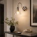 elevenpast Wall Light Industrial Glass Wall Light – Antique Brass | Antique Silver