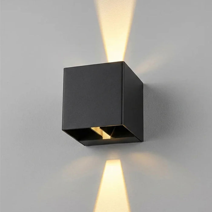 elevenpast Wall Light Split 3CCT Adjustable Up and Down Outdoor Wall Light – White | Black