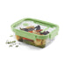 elevenpast food containers Lékué Glass Container Rectangular, 1520 ml - Green LK883927/6