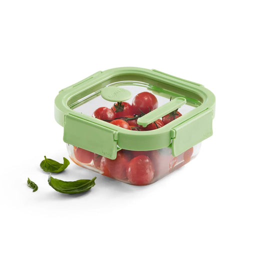 elevenpast food containers Lékué Glass Container Square, 520 ml - Green LK883989/6