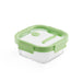 elevenpast food containers Lékué Square Airtight Glass Food Container 800ml – Green LK884009/6