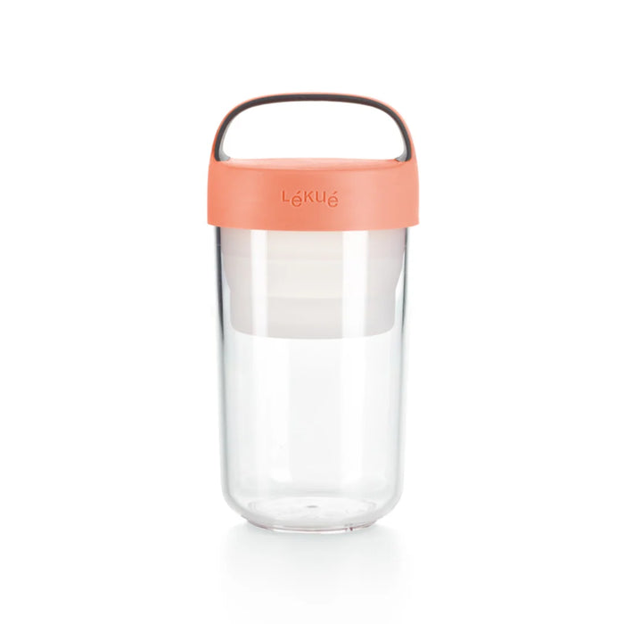 elevenpast food containers Coral Lékué Jar To Go 600ml - Turquoise | Coral LK885006/6