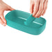 elevenpast food containers Lékué Single LunchBox To Go 500ml – Turquoise LK889523/6