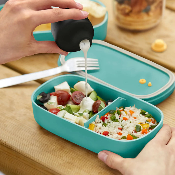 elevenpast food containers Lékué Single LunchBox To Go 500ml – Turquoise LK889523/6