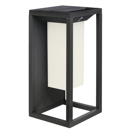 elevenpast Outdoor BOBBY WALL LIGHT - SOLAR + SENSOR LS020 MATT BK 6007226079111