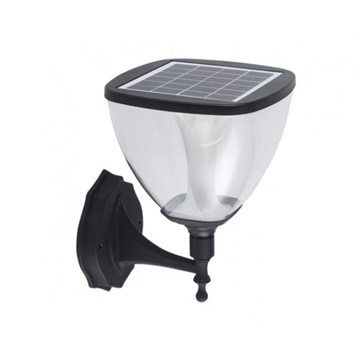 elevenpast Outdoor Gobble Solar Wall Light LS030 BLACK