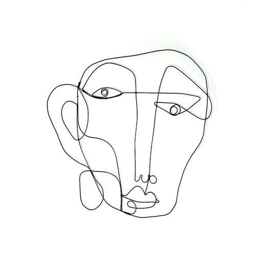 elevenpast Small Timothy Metal Wall Art LTTIMSM