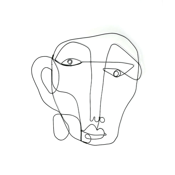 elevenpast Small Timothy Metal Wall Art LTTIMSM