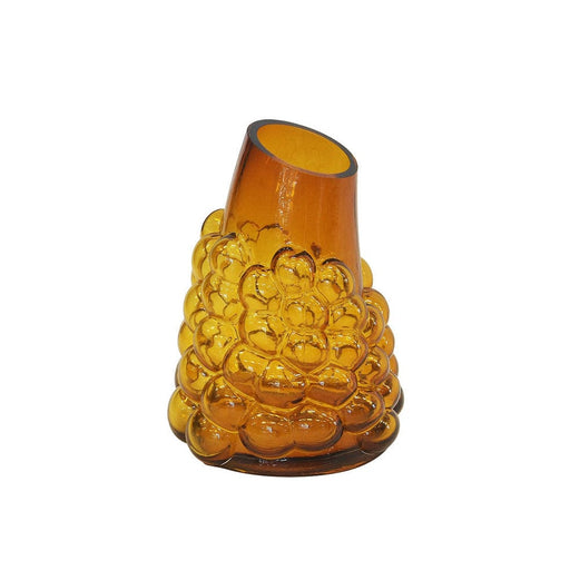 elevenpast Small Lustre Bubble Vase - Amber | Glass LUSTREBUBBLESMALL