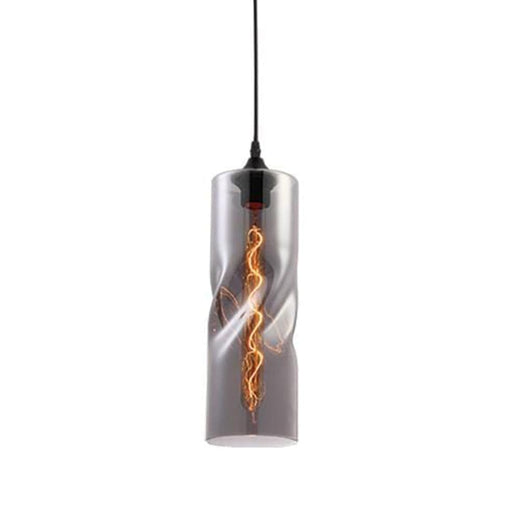 elevenpast Smoke Twisted Glass Pendant LW-KLCH-2175/SM